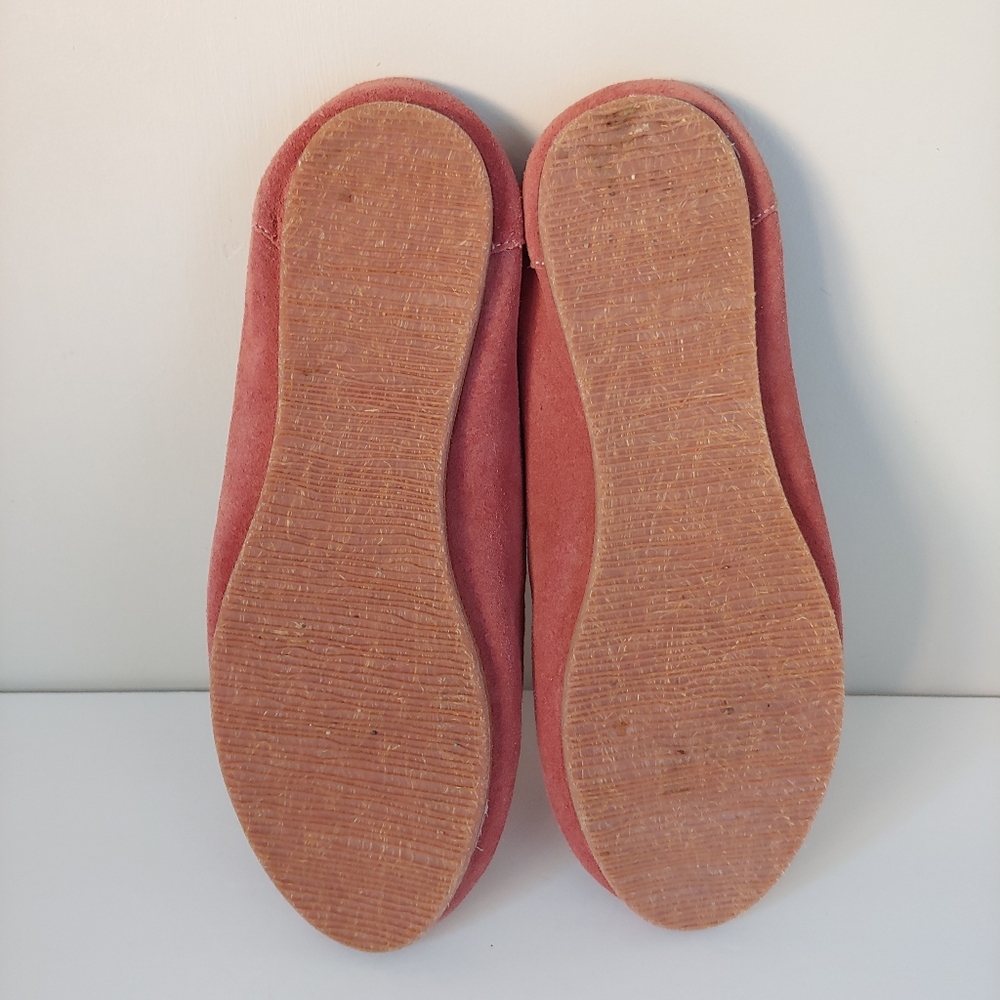 Poppy Barley The Cabin Shoe Pink Suede Size 6 - Picture 13 of 14